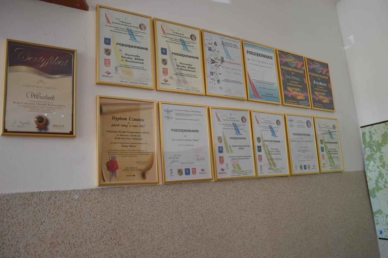 O.W.Bingo Hotel Bieszkowice Ngoại thất bức ảnh